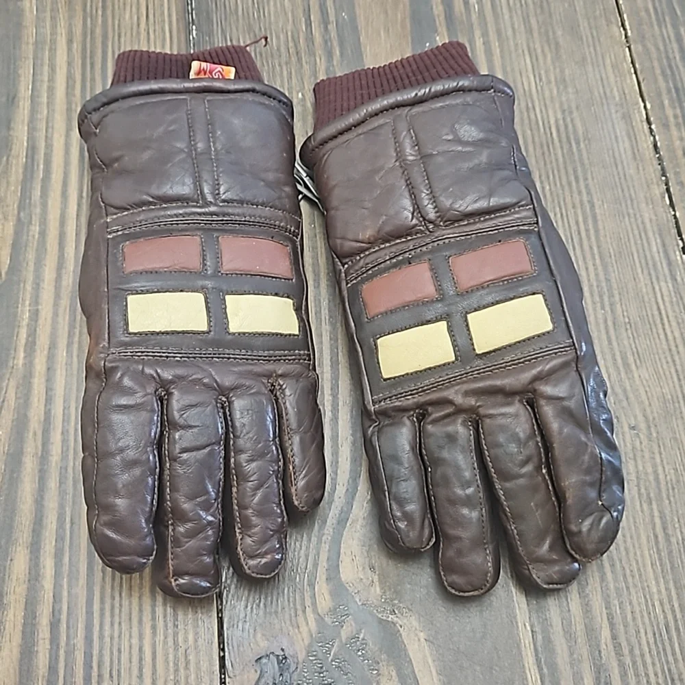 Kombi Vintage Leather Gloves